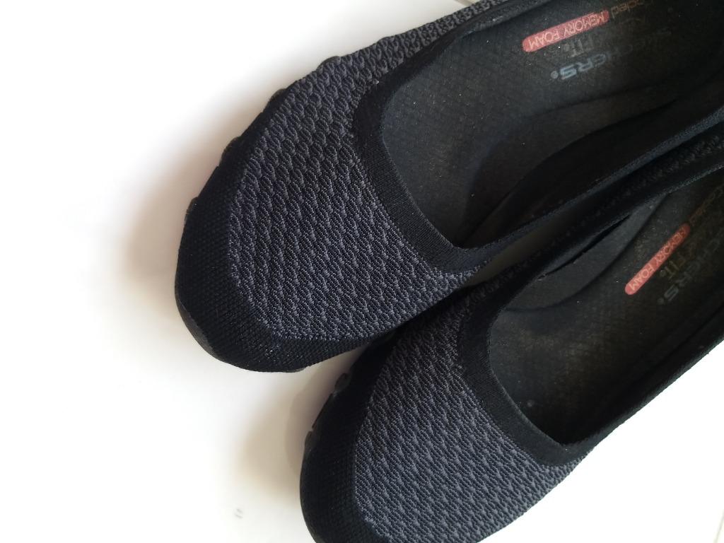 ladies black sketchers