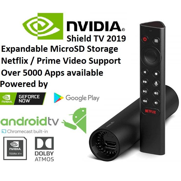 Latest* NVIDIA SHIELD TV 4K HDR TV Box with Android TV ChromeCast - Main Image