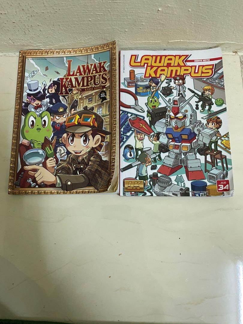 Lawak Kampus Jilid 33 34 Books Stationery Comics Manga On Carousell