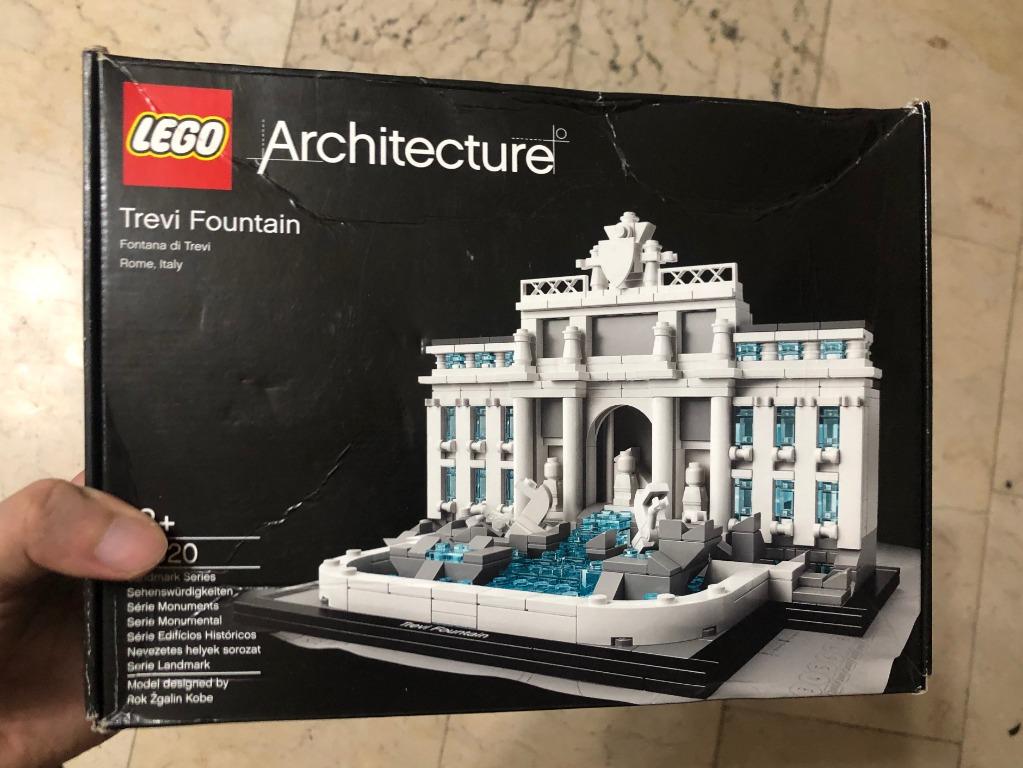 lego architecture trevi fountain 21020