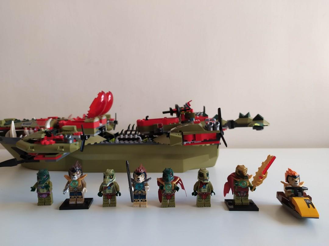 Chima crocodile boat sales