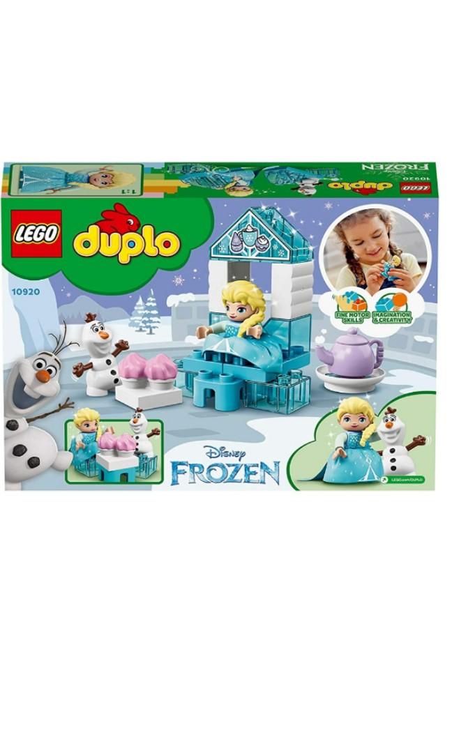 LEGO DUPLO Princess 10920 Elsa and Olaf s Tea Party Building Kit 17 Pieces Hobbies Toys Toys Games on Carousell