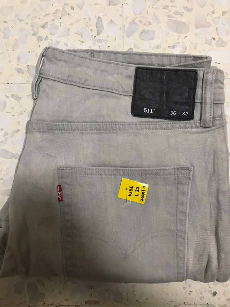 button fly levis 511