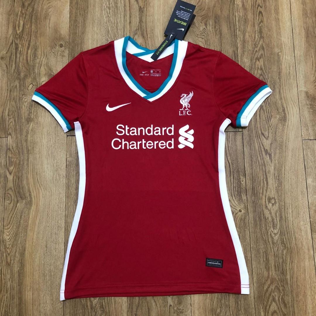 Liverpool Home 20 21 Ladies Jersey Sports Sports Apparel On Carousell