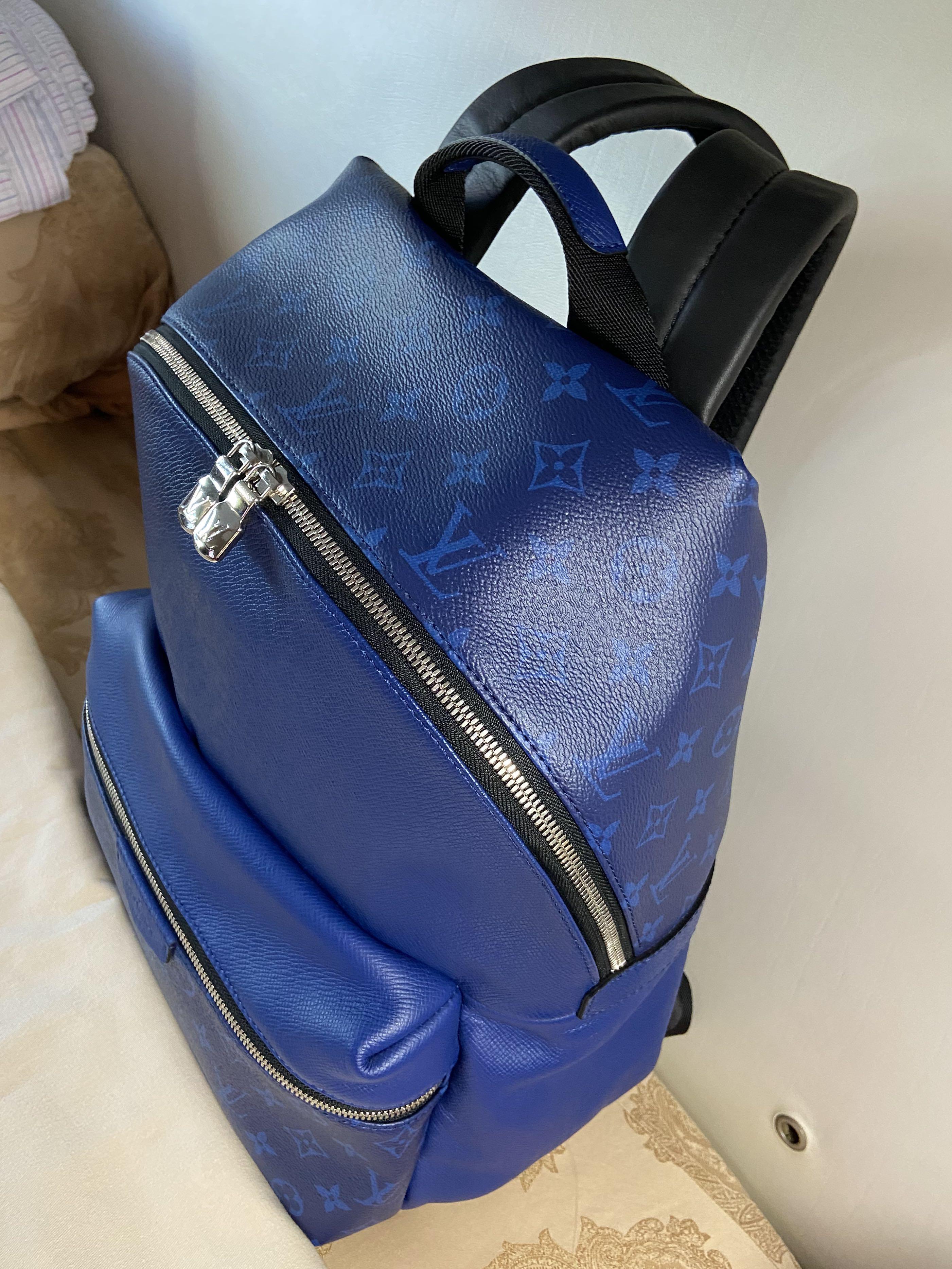 LOUIS VUITTON Louis Vuitton Bijou Sac Neo Discovery Taigarama Keychain  M69318 Taiga PVC Antarctica Bag Charm Mini Rucksack Backpack | eLADY  Globazone