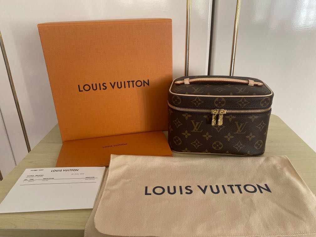 Louis Vuitton LV Nice Mini Vanity Case, Luxury, Bags & Wallets on