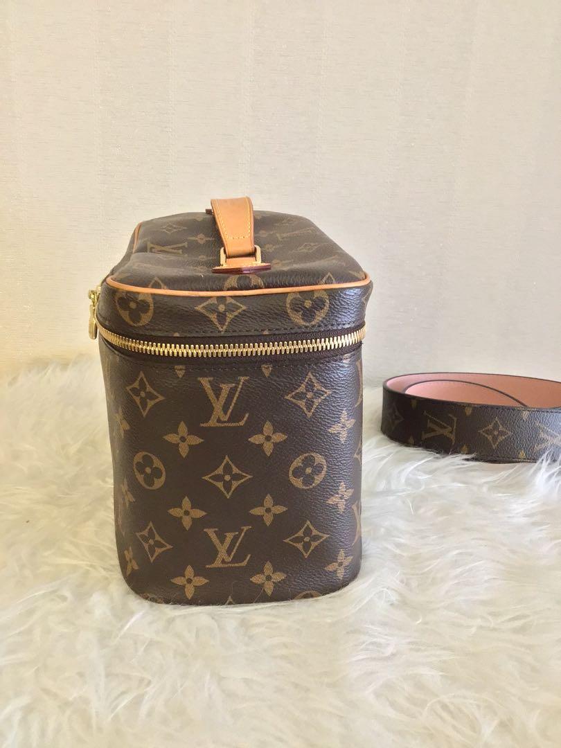 LV Nice BB with Bondouliere strap, Women's Fashion, Bags & Wallets