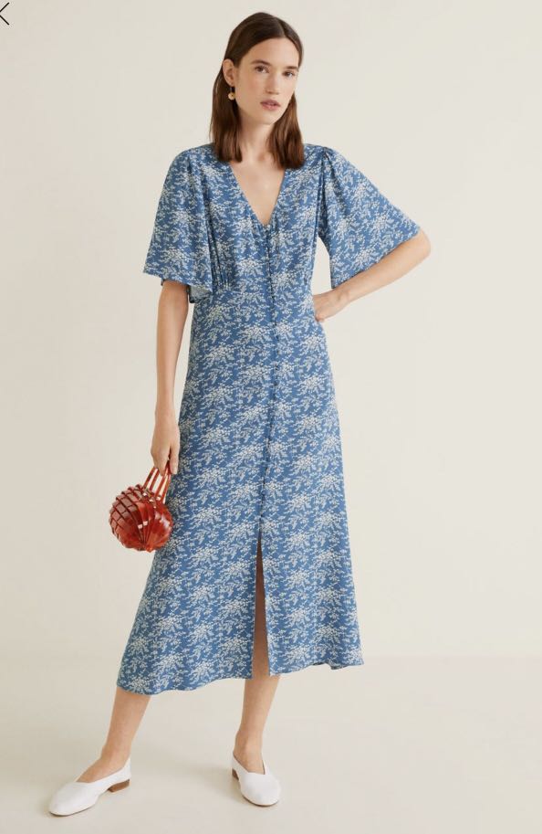 Mango sale flower dress