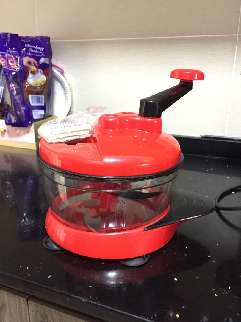 Manual Food Processor Home Appliances Kitchenware On Carousell