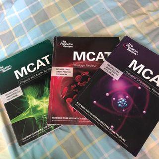 MCAT prep books
