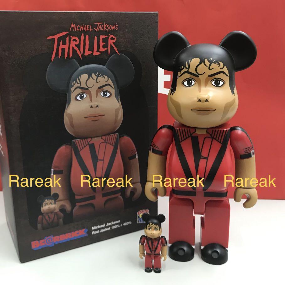 BE@RBRICK ベアブリック マイケルジャクソン 100%&400% 【公式通販】