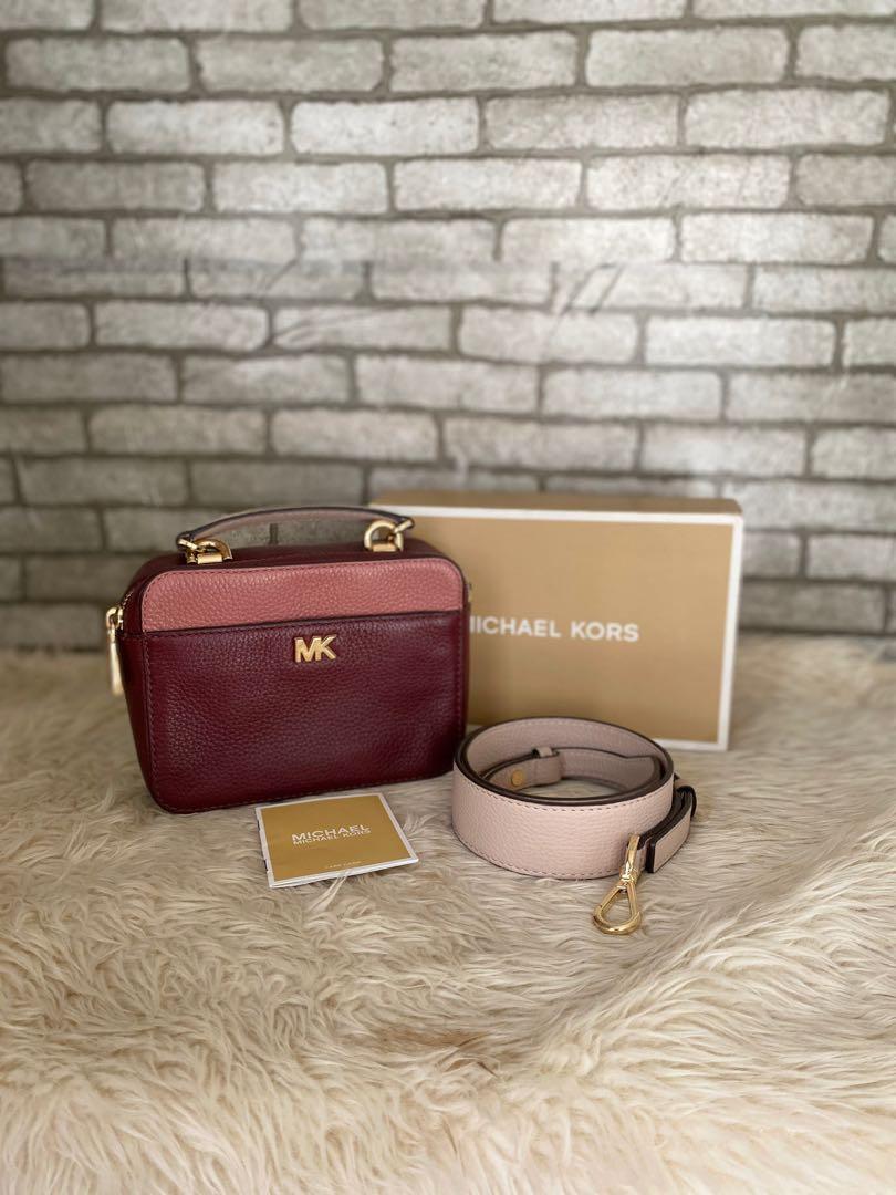 Michael kors mott pebbled leather crossbody new arrivals