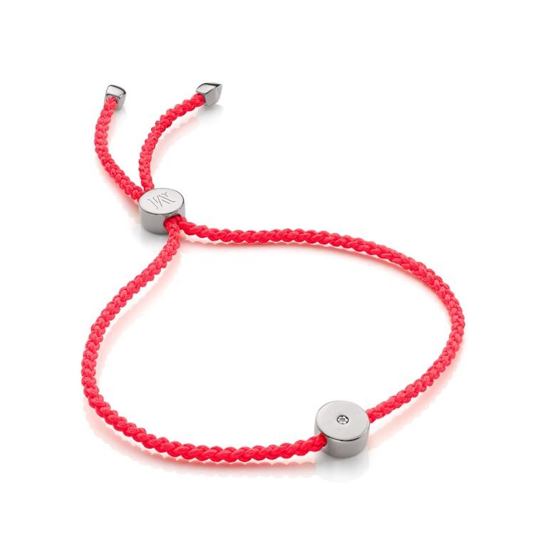 Monica vinader linear solo outlet diamond friendship bracelet