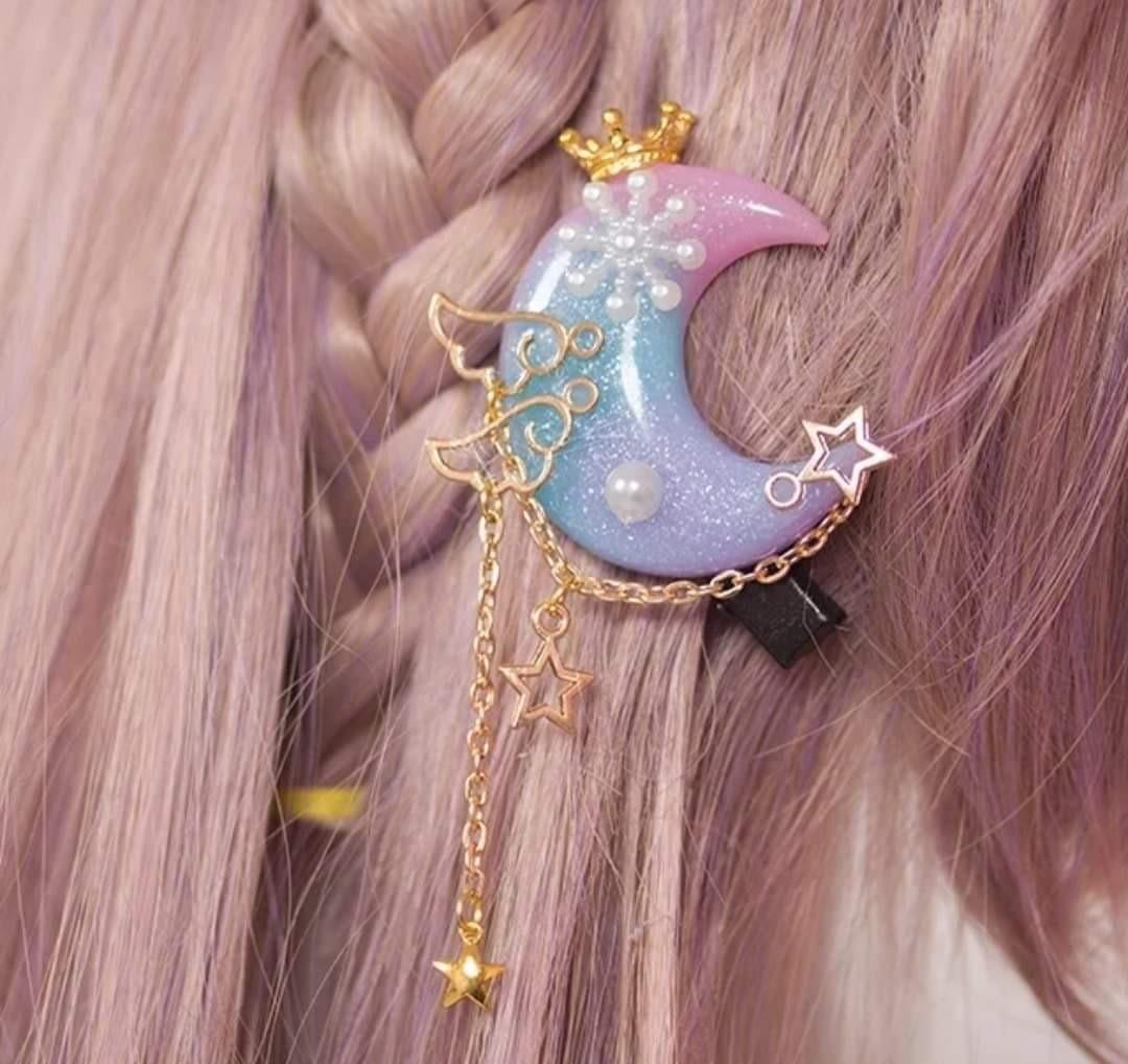 moon hair accessories