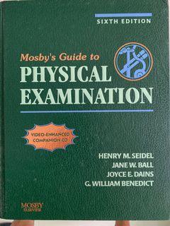 Mosby’s Guide to Physical Examination with CD Companion