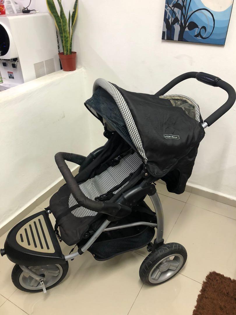 Mothercare Urban Detour Jogger Stroller Babies Kids Going Out
