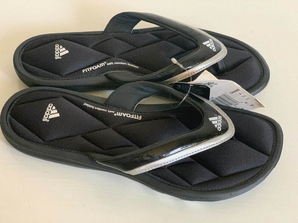 Adidas fit foam slides hotsell