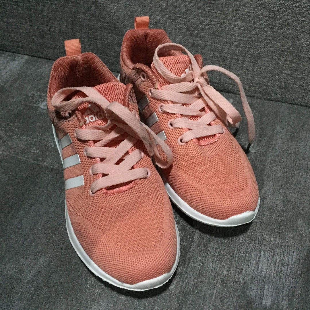 NEW] ADIDAS Salmon Sneakers, Women's Fashion, Shoes, Sneakers on Carousell