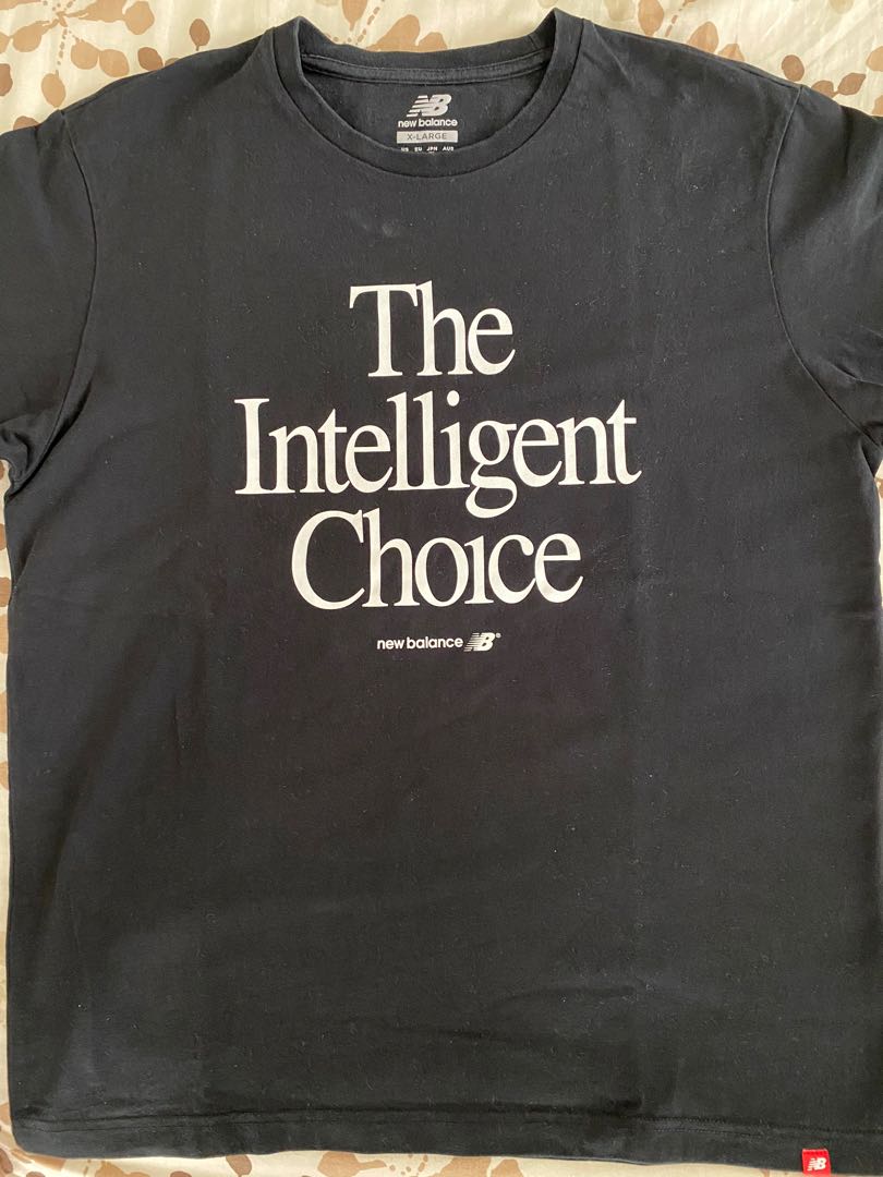 New balance the intelligent choice shirt hotsell