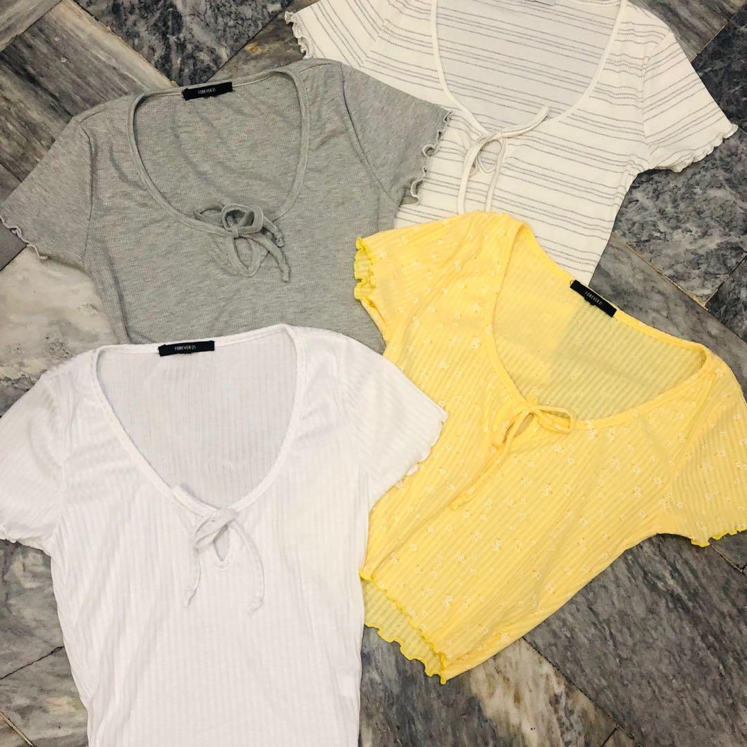 forever 21 tie top