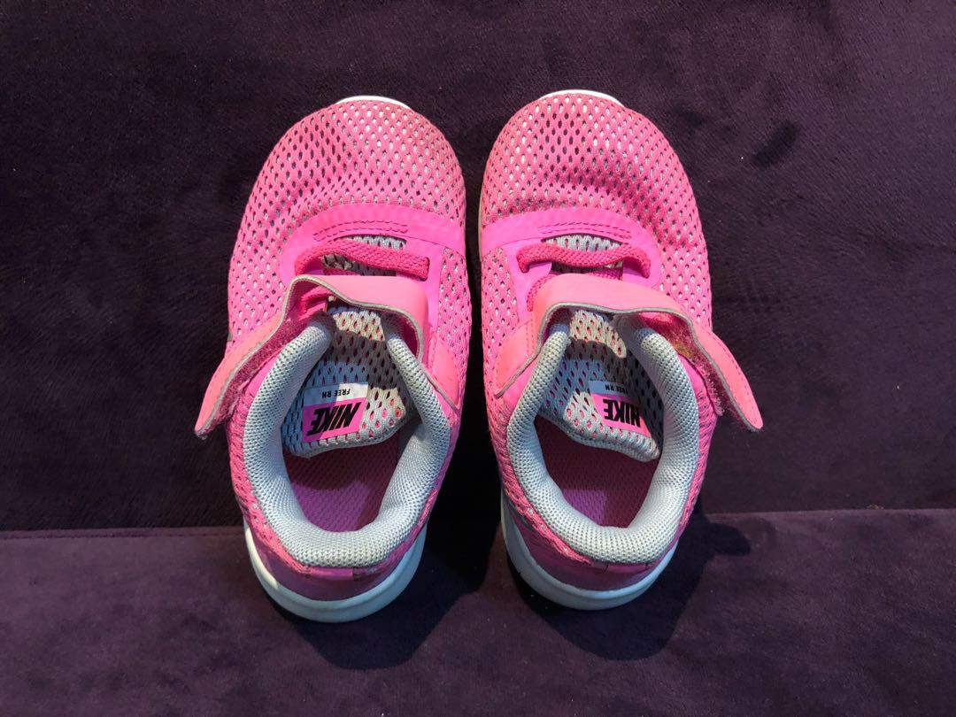 Nike Hot Pink Rubber Shoes for Toddlers 