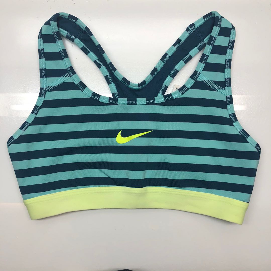 nike teal sports bra