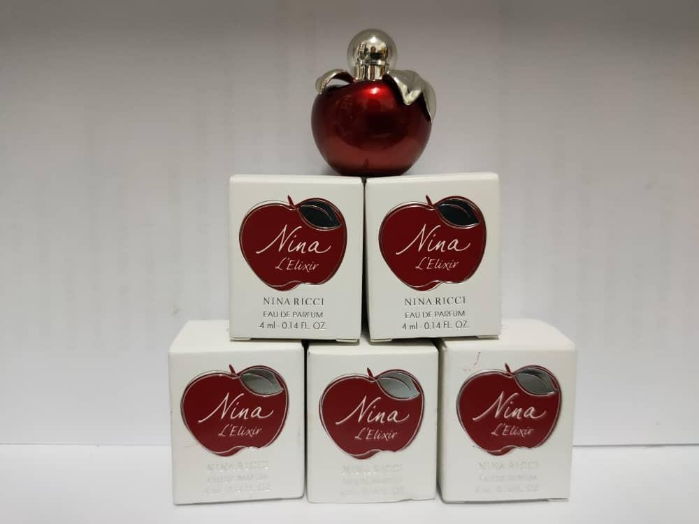 Nina L Elixir Nina Ricci 4ml Women Miniature Perfume Health Beauty Perfumes Nail Care Others On Carousell