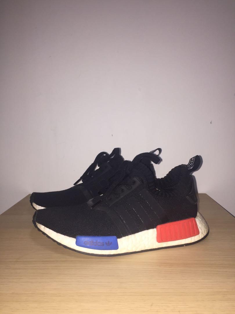 ADIDAS WOMENS NMD R1 PK Originals Blue Red DEADSTOCK Women s