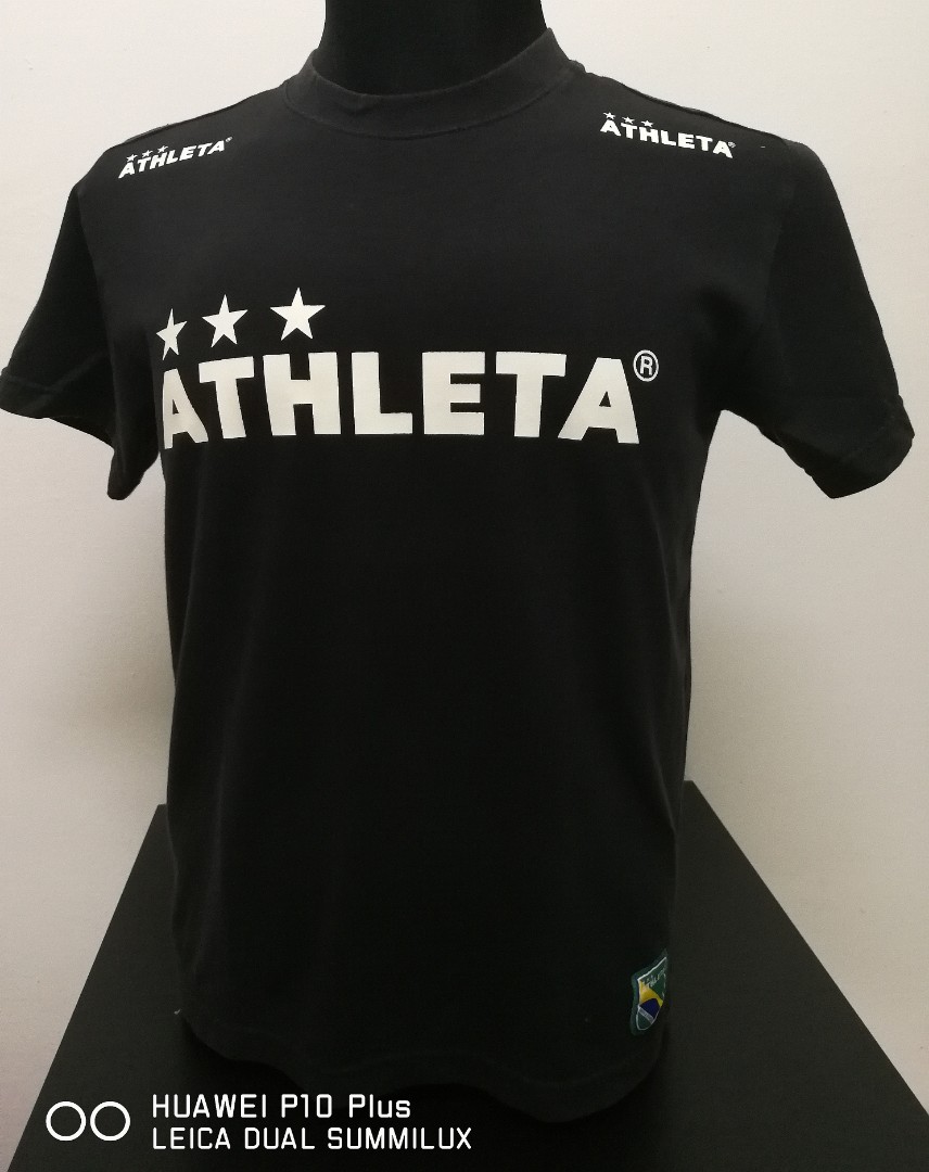 ORI] Tshirt Athleta Brasil Kain Sambung, Men's Fashion, Activewear