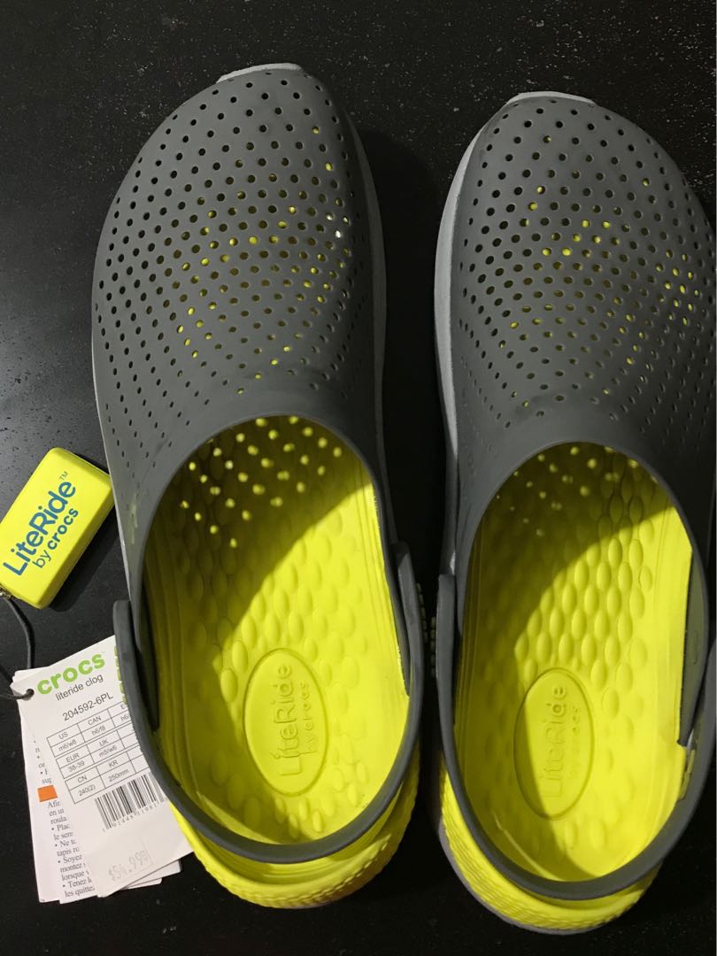 Original Crocs Literide Size 11 (mens), Men's Fashion, Footwear ...