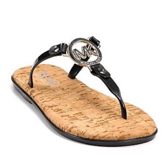 mk jelly thong sandals