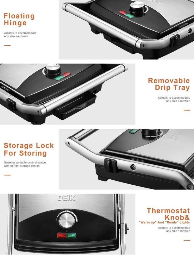 extra large sandwich press