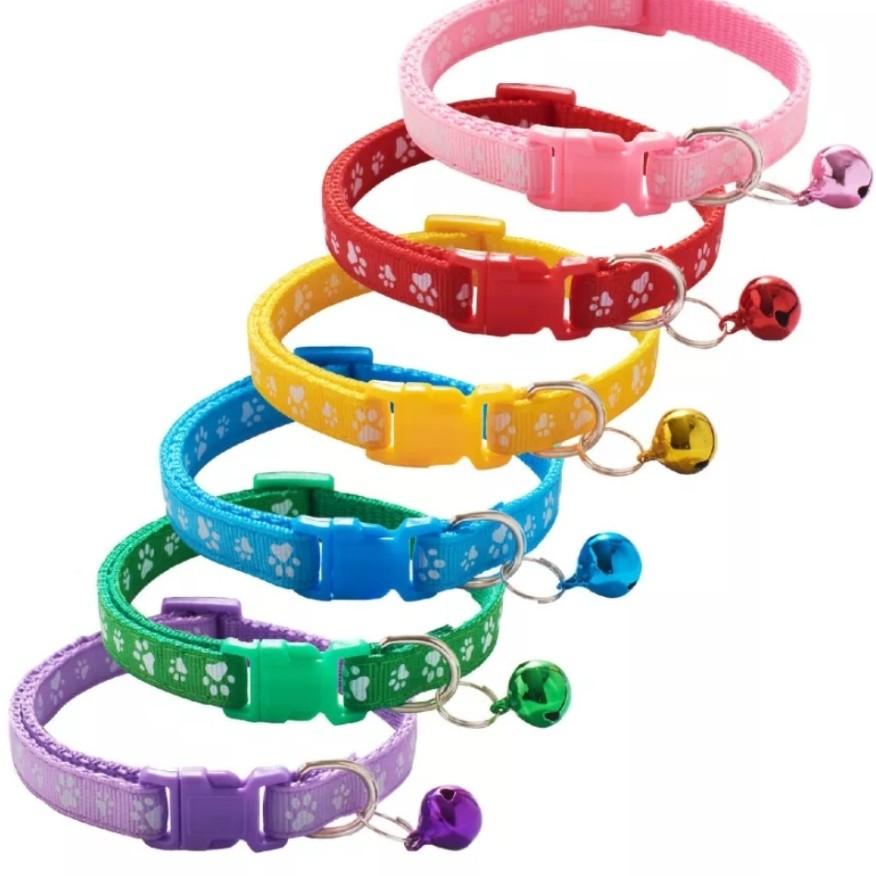 Image showcasing Paw Print Cat Collar, Pet Supplies, Homes & Other Pet Accessories on ...