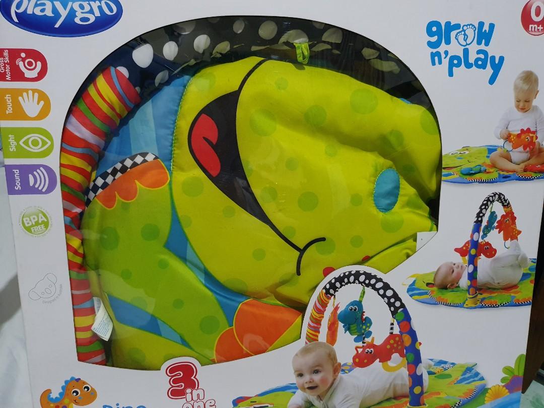 playgro dino activity gym