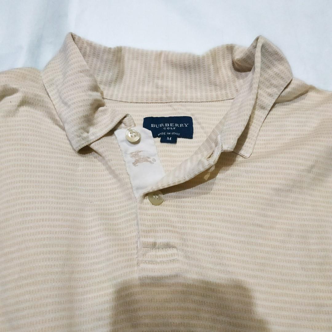 burberry golf polo shirt