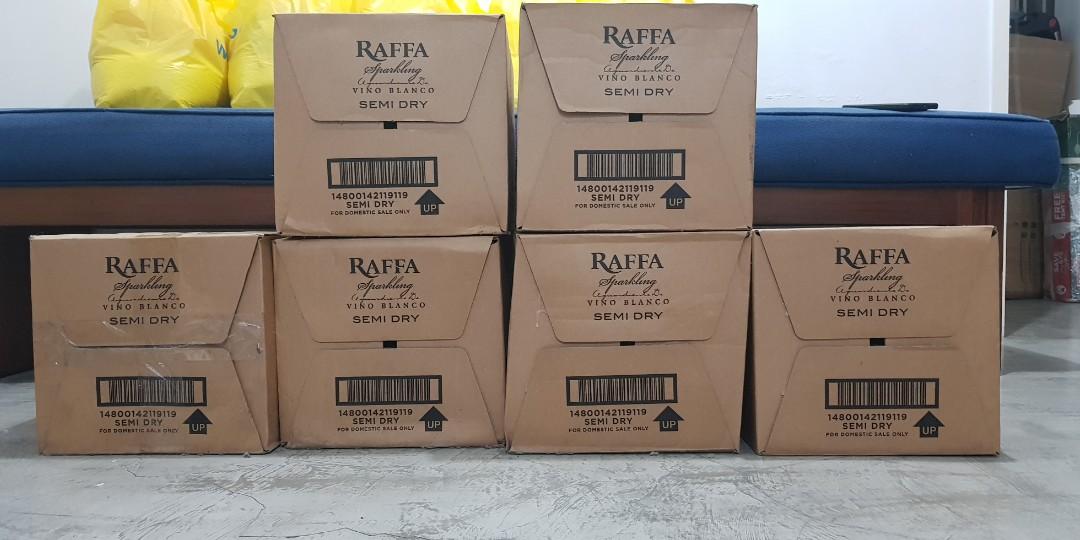 Raffa Sparkling Semi dry, Food & Drinks, Beverages on Carousell