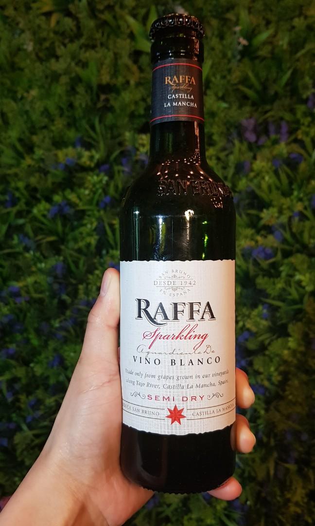 Raffa Sparkling Semi dry, Food & Drinks, Beverages on Carousell
