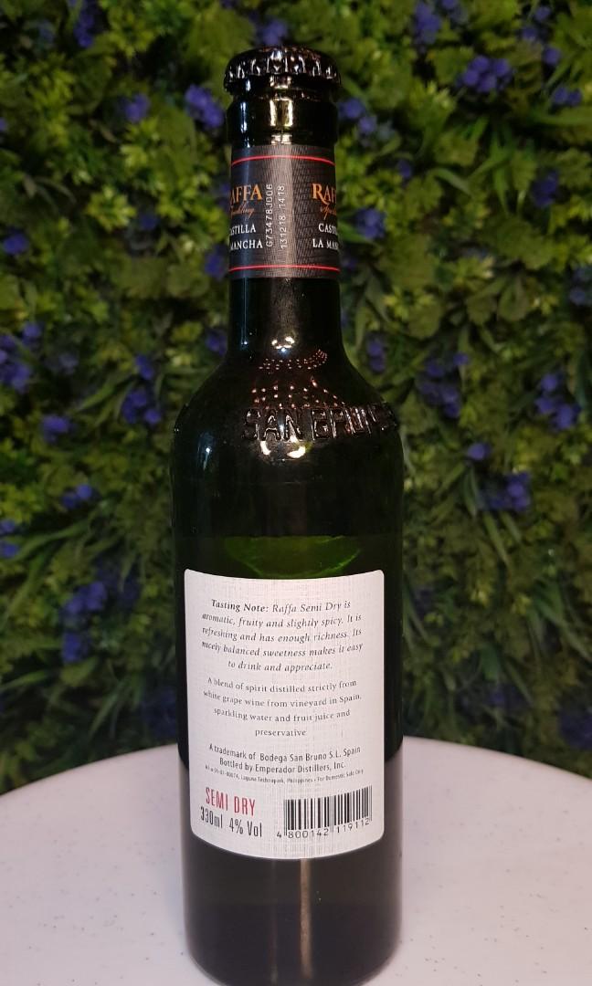 Raffa Sparkling Semi dry, Food & Drinks, Beverages on Carousell