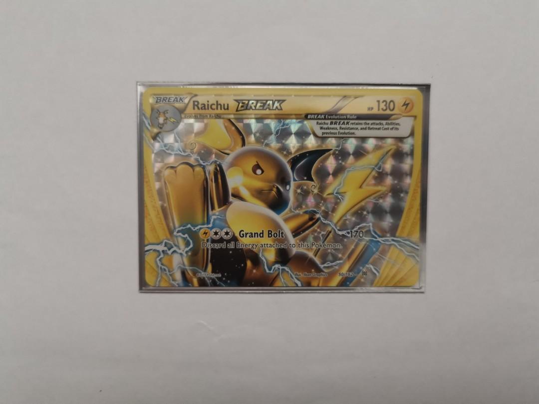 Raichu BREAK - Pokemon TCG Card BREAKthrough, Hobbies & Toys, Toys & Games  on Carousell