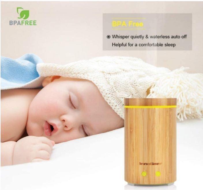 Real Bamboo Essential Oil Diffuser, Babies & Kids, Maternity Care on