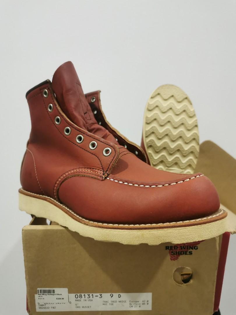 Red wing 8131 oro russet hot sale