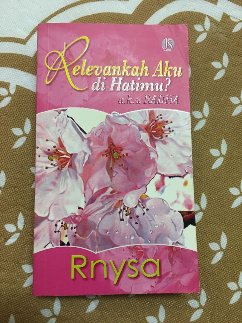 Relevankah Aku Dihatimu By Rnysa Jemari Seni Books Stationery Books On Carousell