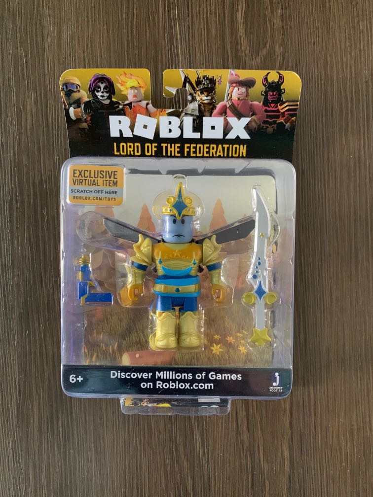 Roblox Lord Of The Federation Toy Toys Games Bricks Figurines On Carousell - details about roblox lord of the federation action figure