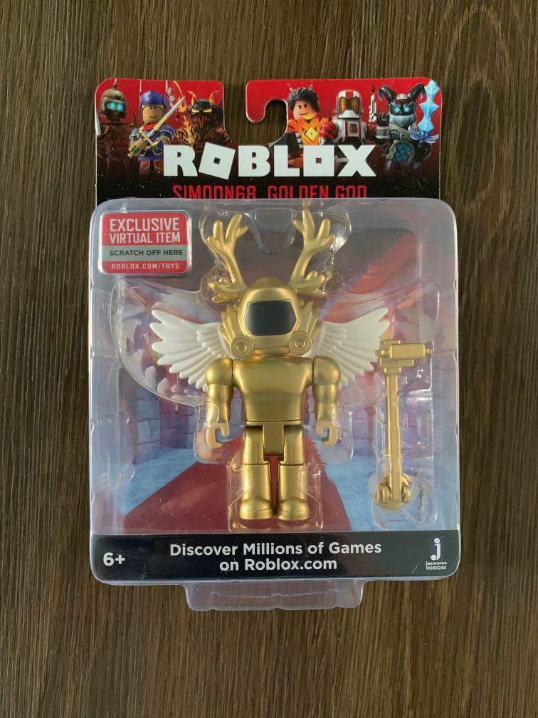 Roblox Simoon68 Golden God Toy Toys Games Bricks Figurines On Carousell - grumman f 14d super tomcat roblox