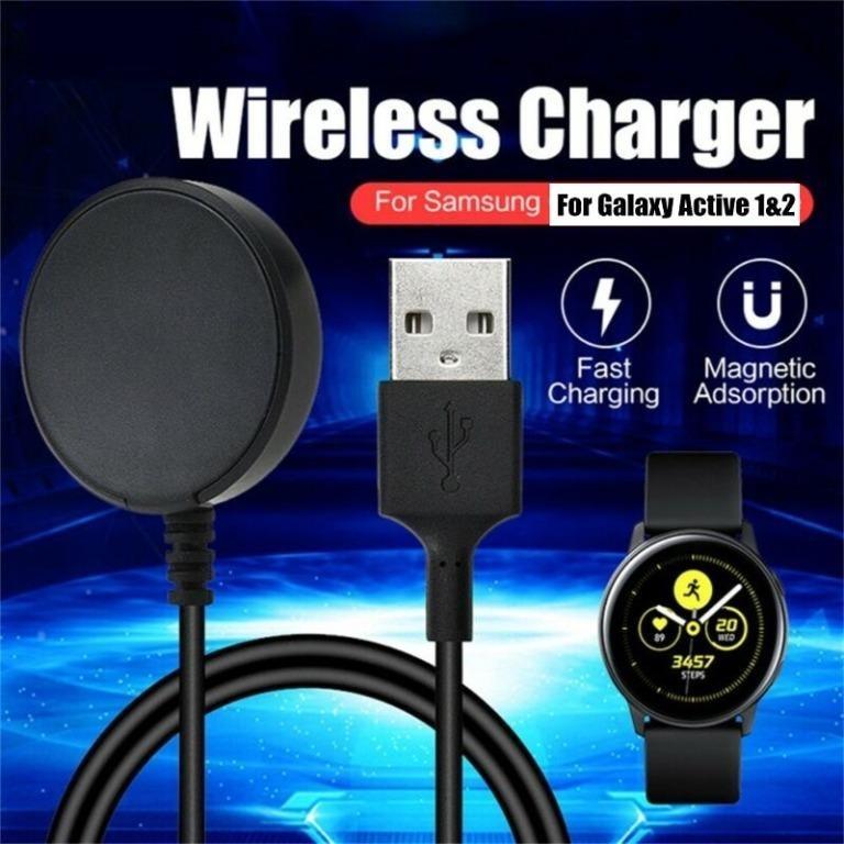 Samsung Watch Active 2 1 Fast Usb Charging Cable Charger Harging Replacement Charging Cable Charger Cable Charge Usb Charging Cable Cradle Power R0 R0 R500 Mobile Phones Gadgets Mobile