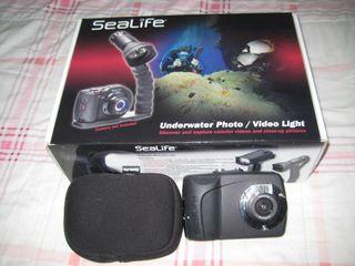 Scuba UW photography SET Sealife SL330 Mini2 9MP Digital Camera UW Photo Video LED Light SL980