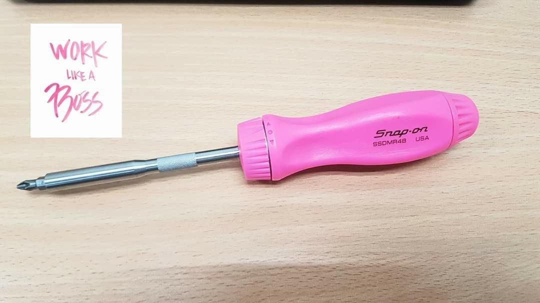 Pink Snap On Ratching SNAP ON RATCHETING SCREW DRIVER ( PINK EDITION ), Hobbies & Toys ...