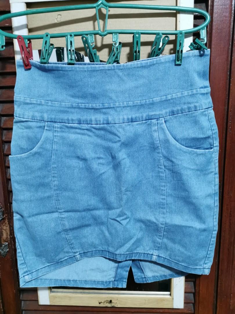 soft denim skirts