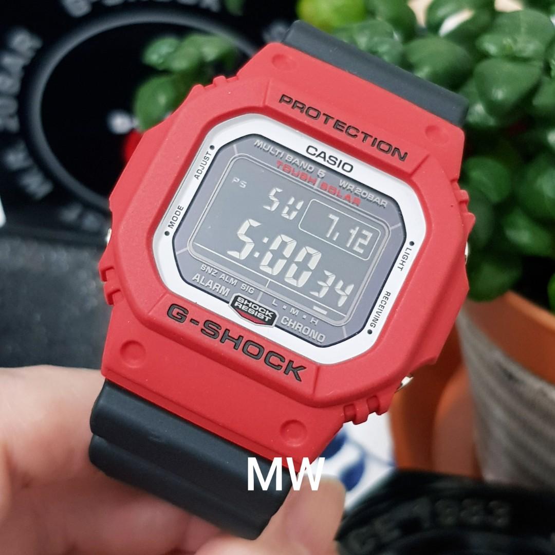 Solar Bluetooth G Shock Gw B5600rb 4 Watch Men S Fashion Watches On Carousell Solar Bluetooth G Shock Gw B5600rb 4 Watch Men S Fashion Watches On Carousell