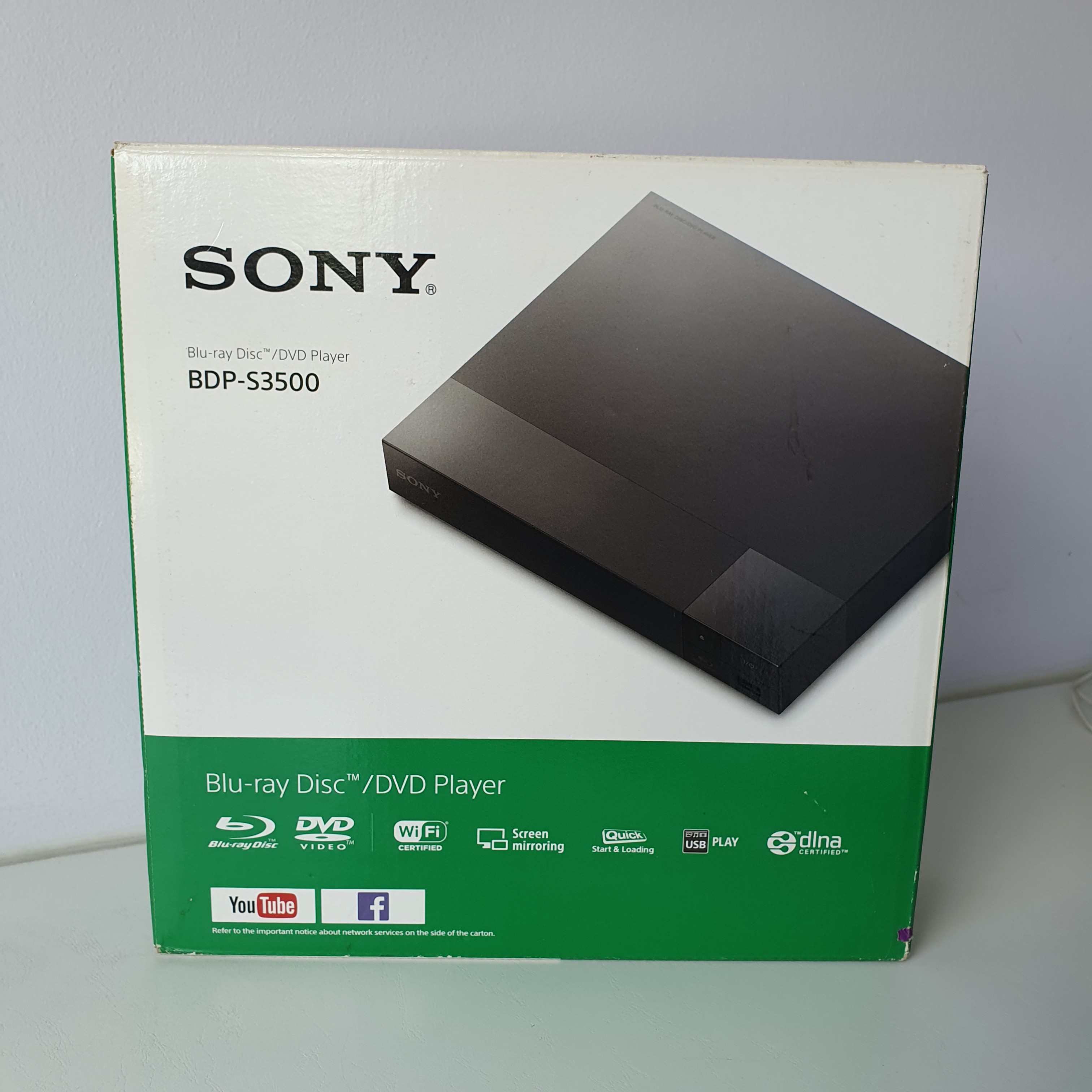 Sony BDPS3500 Bluraydisc player, TV & Home Appliances, TV